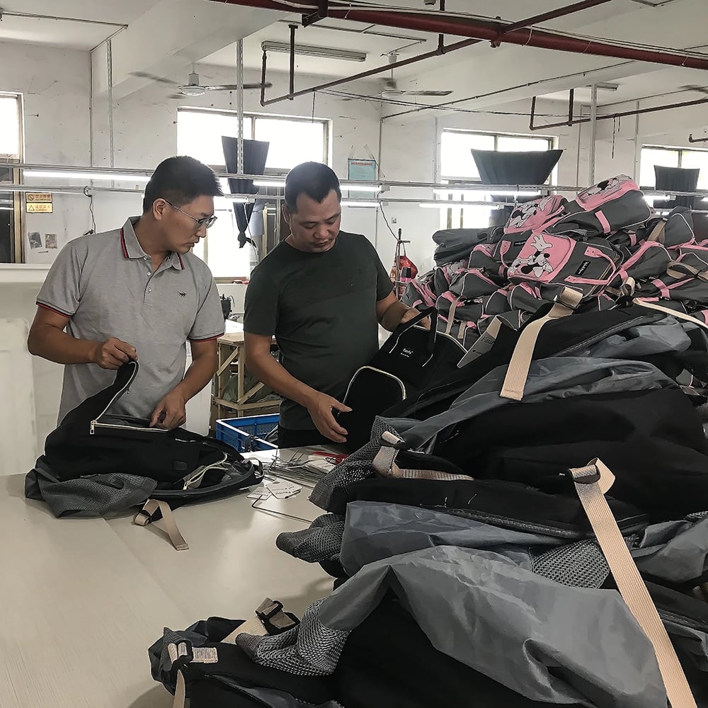 Mommy Bags Quality Inspection