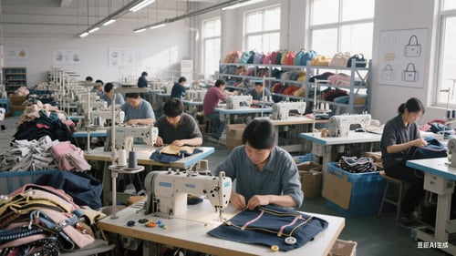 Labor efficiency and learning curve affecting diaper bag MOQ and production costs