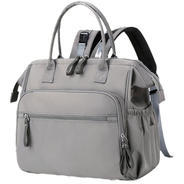 skip hop design black diaper bag backpack 7 RPET Mommy Bag