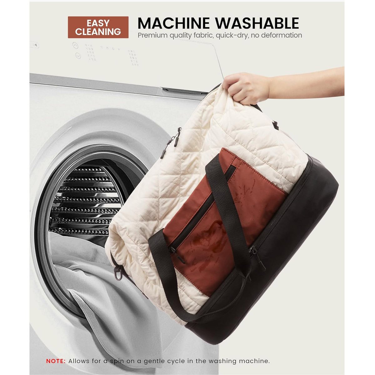 Redefine Mom's On-The-Go: The Ultimate Wholesale Double Layer Diaper Bag (2025 Innovations) 5 machine wash 4