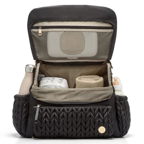 quilted diaper bag backpack model from happbrand - Image 4