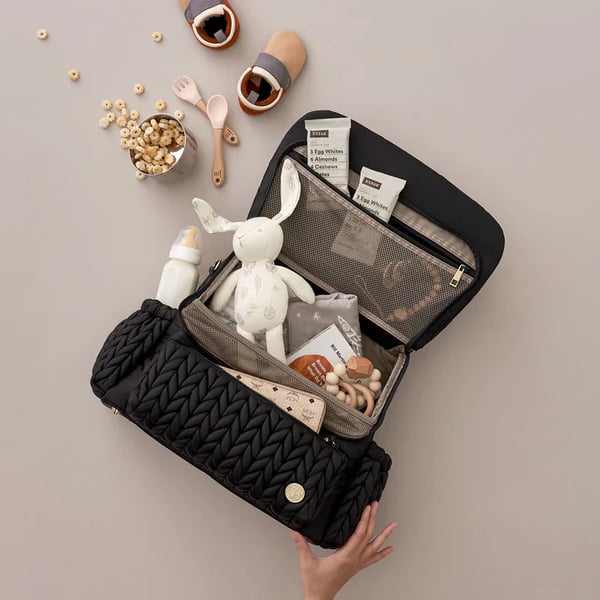 quilted diaper bag backpack model from happbrand - Image 8