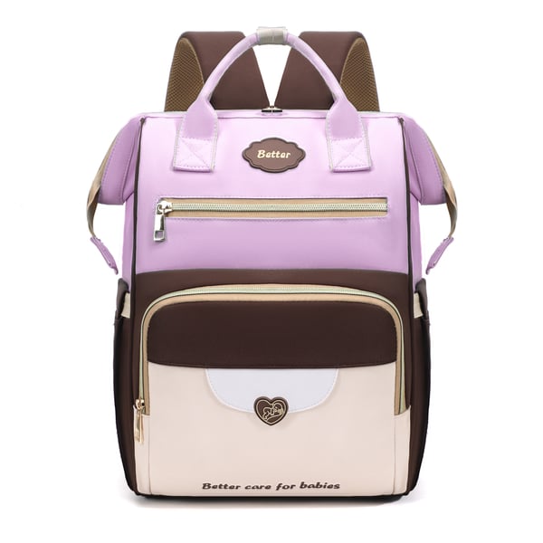 Wholesale Cheap Colorful Diaper Bag Large Capacity Baby Bag Backpack - Image 3