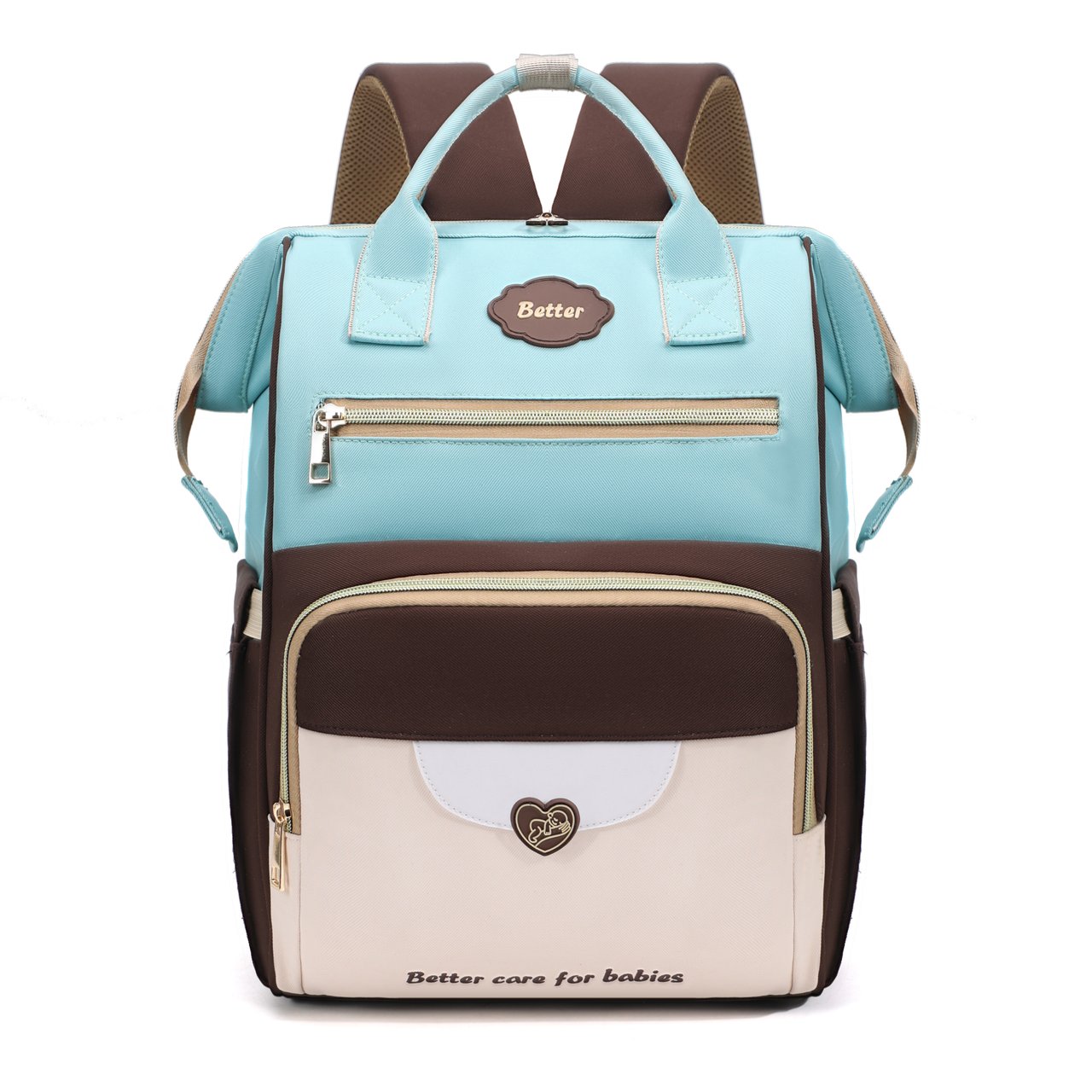 Wholesale Cheap Colorful Diaper Bag Large Capacity Baby Bag Backpack