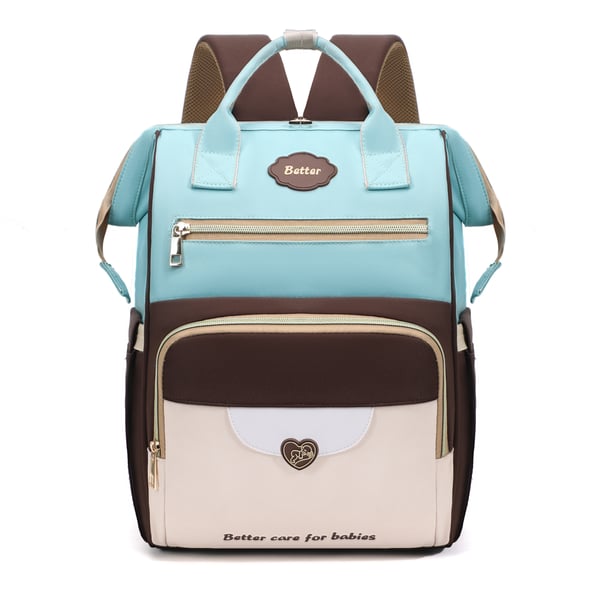 Wholesale Cheap Colorful Diaper Bag Large Capacity Baby Bag Backpack - Image 5