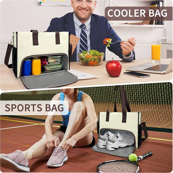 LOVEVOOK Cooler Bag Leakproof Insulated Lunch Handbag 6 LOVEVOOK Cooler Bag Leakproof Insulated Lunch Handbag - Image 5