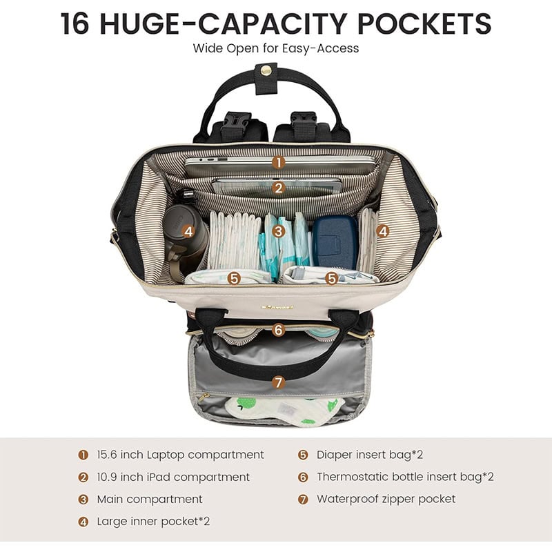 Customized Patchwork Diaper Bags