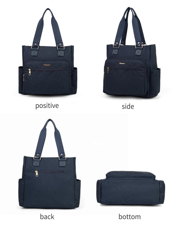 New LEQUEEN Brand Wholesale Parent Tote Bag Waterproof Nappy Bag - Image 7