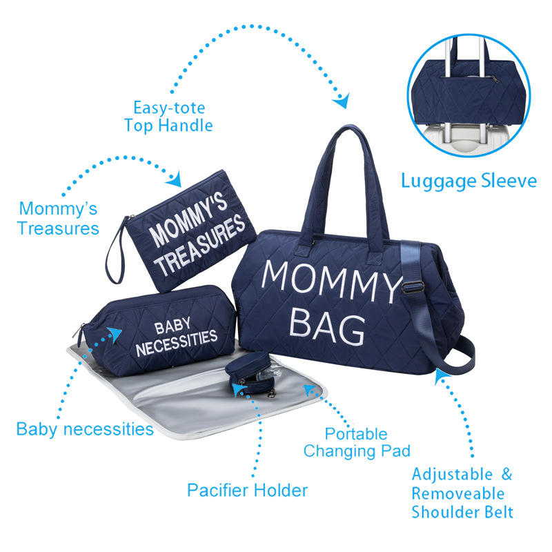 Wholesale Light colored Diaper Bag 