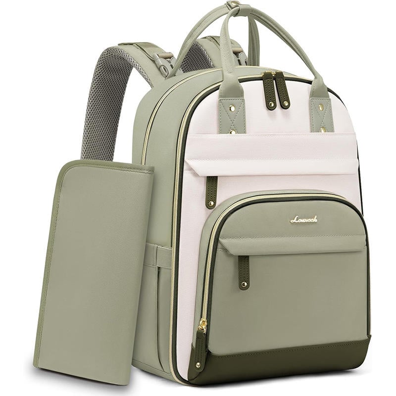 Customize patchwork diaper bags for dad Oxford dad nappy bag W changing pad 16 diaper bag with changing pad 4