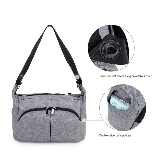 Ready To Ship Stroller Bag Crossbody Portable Stroller Organizer Bag for Baby 5 Ready To Ship Stroller Bag Crossbody Portable Stroller Organizer Bag for Baby - Image 4