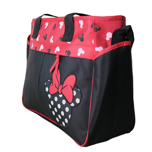 Printed mickey 5 pcs Disney diaper bag set Professional diaper bag